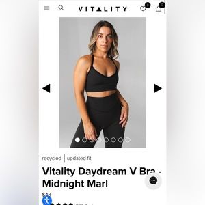 Balance Athletica / Vitality Daydream V bra